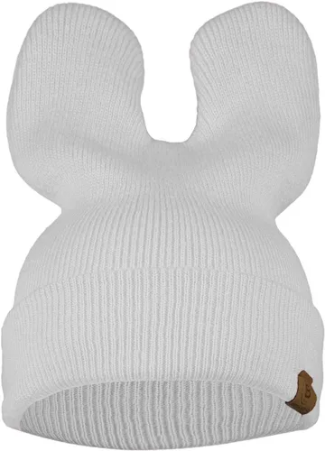 Vista 3 de BASICO Gorro de punto unisex con orejas de conejo y gato para bebés y niños