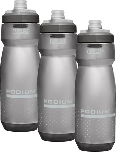 Vista 8 de CamelBak Podium Bike - Botella de agua de 24 onzas, color negro Secure Hydration Across Terrain, Fast Hydration Without Leaks, Effortless Squeeze