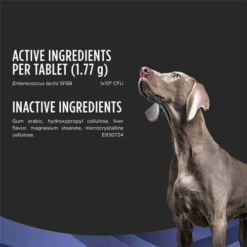 Vista 5 de Purina Pro Plan - Suplementos veterinarios Fortiflora Probióticos para perros, tabletas masticables para salud digestiva intestinal y diarrea