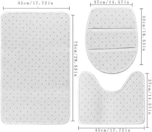 Vista 4 de Juego de alfombras de baño Afro Black King Queen Romantic Love de 3 piezas con diseño de mariposa antideslizantes para suelo de baño, suaves