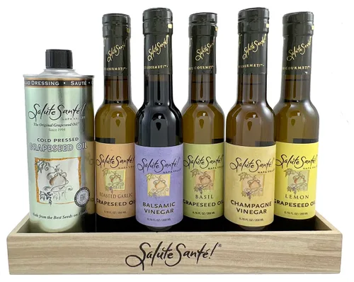 Vista 8 de Salute Santé. Aceite de uva despensa