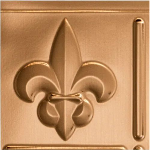 Vista 20 de FASÄDE Fleur-de-lis - Panel decorativo de vinilo decorativo para salpicaduras de 18 x 24 pulgadas en cobre piedra lunar (paquete de 5)