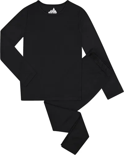 Vista 6 de Conjunto de ropa interior térmica para niños y niños pequeños, 6 piezas de manga larga con capa base larga Johns