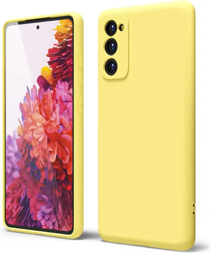 Vista 166 de oakxco Funda para teléfono Samsung Galaxy S8 de silicona líquida, delgada y fina de gel de goma suave TPU cubierta protectora simple llana
