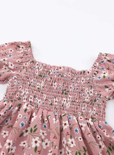 Vista 7 de blibean Vestido bohemio de verano para niña de 4 a 13 años