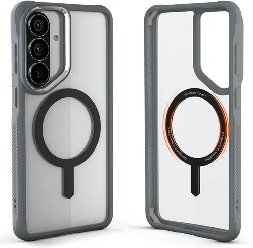 Vista 20 de Ghostek COVERT - Funda rosa para Galaxy Z Flip 4 para mujeres y niñas, protección completa de bisagra y parte trasera transparente, duradera