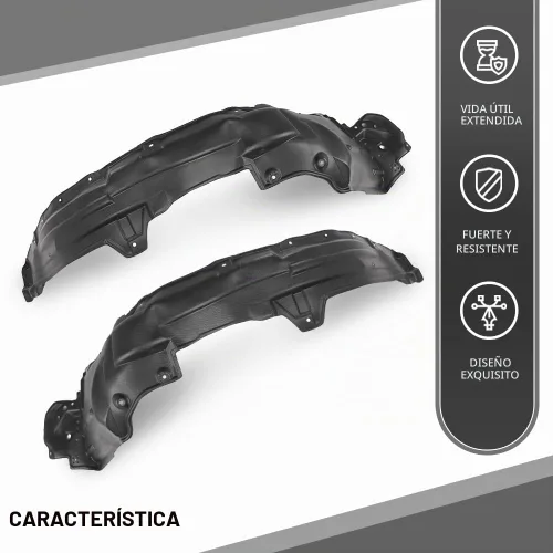 Vista 4 de GRAND ORANGE Forro interior delantero izquierdo y derecho, 1 par compatible con Toyota RAV4 2013-2018 538760R060, 538750R060, TO1248171, TO1249171