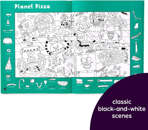 Vista 5 de Highlights for Children Hidden Pictures 2023 Activity Books for Kids Ages 6 and Up, 4-Book Set of Travel-Friendly Screen Free Seek and Find Fun