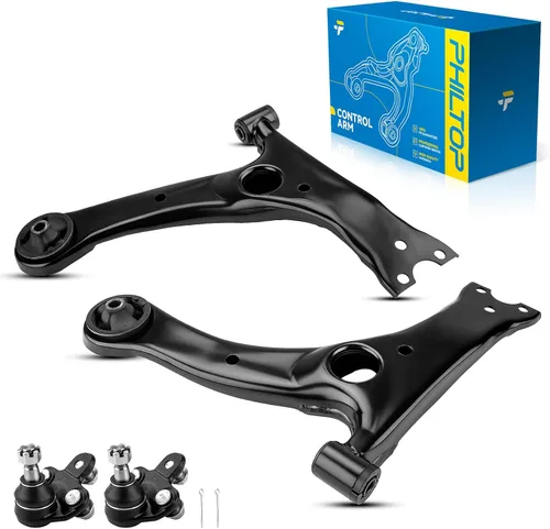 Vista 120 de PHILTOP 6 piezas de brazo de control delantero inferior con barra estabilizadora de rótula para Nissan Rogue 2014-2020 Rogue Sport 2017-2022 Qashqai