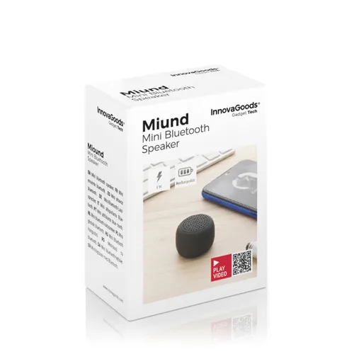 Vista 12 de Mini Altavoz Inalámbrico Recargable Portátil Miund InnovaGoods