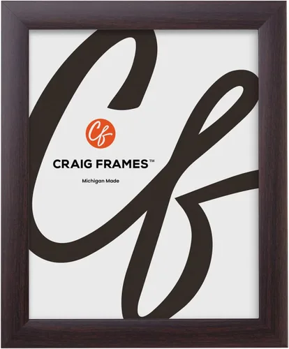 Vista 15 de Craig Frames Marco de fotos contemporáneo, 9 x 12 pulgadas, color blanco Satén blanco