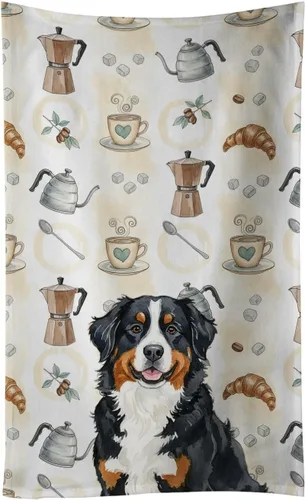Vista 127 de Caroline's Treasures Afghan Hound - Toalla de cocina para barra de café, terciopelo frontal y lazo de algodón, lavable a máquina Sabueso afgano