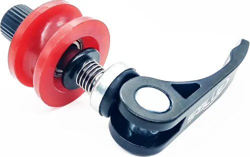 Vista 3 de SABLUE Soporte para cadena de bicicleta para bicicleta, herramienta de cubo para dormir ficticio (01 negro)
