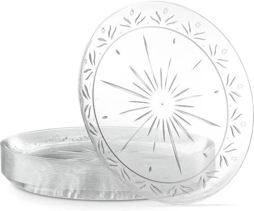Vista 11 de PLASTICPRO - Recipientes desechables de plástico duro transparente de gran peso, tamaño para postre, para fiesta, de 6 onzas, paquete de 40