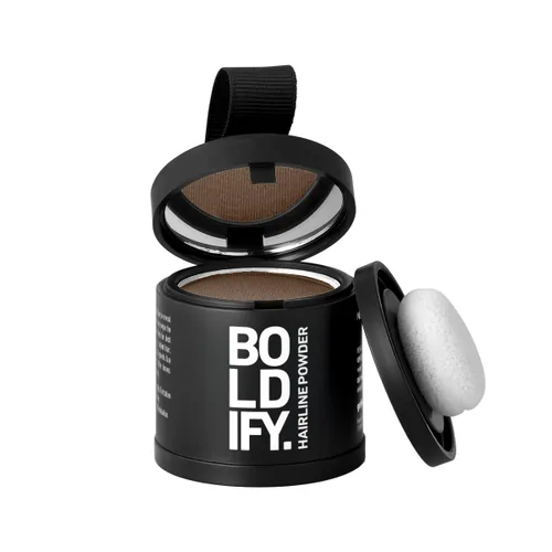Vista 12 de Boldify - Polvo de línea capilar para retoques de raíz, color marrón ceniza, 0.14 oz Marrón cenizo