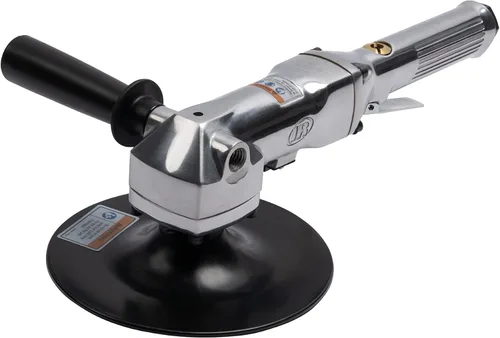 Vista 6 de Ingersoll Rand 313-B - Lijadora de ángulo de aire de 7", almohadilla compuesta, 5000 RPM, 0.5 HP