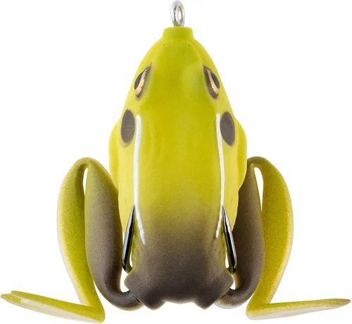 Vista 11 de Lunkerhunt - Señuelo de Pesca Rana Lunker Señuelo de Rana Topwater Realista Galardonado para Pesca de Lubina, Trucha y Lucio Carnada para Peces