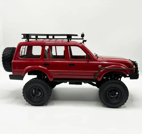Vista 7 de WPLDEWAN RC Crawler WPL C54-1 RC Truck 1/16 RC Rock Crawler 4x4 Camión de control remoto todoterreno todo terreno RTR proporcional 260 motor