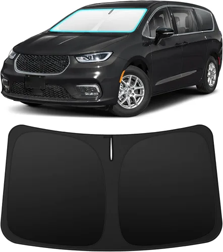 Vista 151 de INSAUTO Accesorios para parasol de parabrisas de ajuste personalizado para Acura RDX 2019-2026, parasol plegable para ventana delantera, reflector
