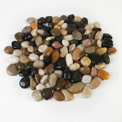 Vista 9 de StoneCreek Rocas de Río de 12 LBS, Tamaño Grande, Piedras Decorativas de Jardín para Paisajismo de Plantas, Guijarros de Relleno de Grava Pulida