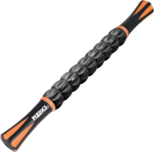 Vista 16 de Rodillo de masaje muscular - Pistola de fascia de tejido profundo para alivio del dolor miofascial, drenaje linfático y escultura corporal