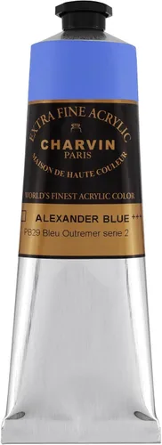 Vista 169 de Charvin Pintura acrílica profesional extrafina – verde absenta, tubo de 2.1 fl oz, pigmentos de triple fresado, resistente a la luz, pinturas