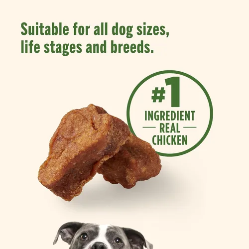 Vista 6 de Nutrish Savory Roasters - Golosinas de pollo para perros, relleno para calcetines de perro, bolsa de 30 onzas (Rachael Ray)