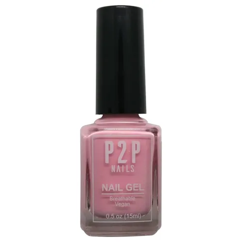 Vista 10 de P2P Nails Esmalte de uñas en gel vegano rosa – Esmalte de uñas de secado rápido – Gel de uñas de textura suave en colores vibrantes – Esmalte en gel