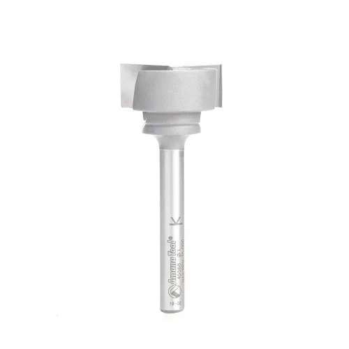 Vista 6 de Amana Tool - 45566 Limpieza inferior con punta de carburo/Spoilboard 1-1/2 Dia x 5/8 x 1/2