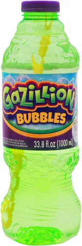 Vista 7 de Gazillion Solución gigante de burbujas 33.8 fl oz (1 L): crea enormes burbujas extra elásticas, seguras y no tóxicas, incluye varita de burbujas 7