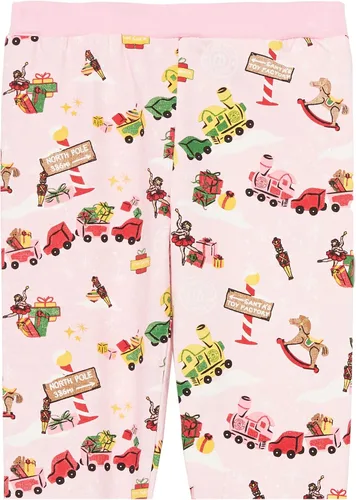 Vista 8 de Mud Pie Conjunto de pijama de Navidad para bebé niña