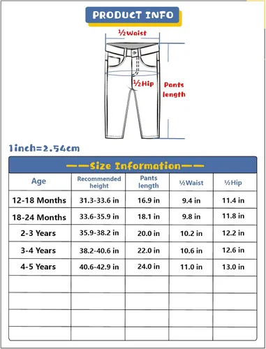 Vista 6 de KIDSCOOL SPACE Pantalones de mezclilla rasgados con banda elástica para niños pequeños