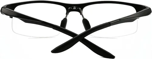 Vista 3 de COTIA Gafas de lectura bifocales para hombre, gafas deportivas, lentes fotocrómicas, lentes de transición de medio marco, lentes de presbicia