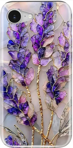 Vista 90 de LUMARKE Funda para iPhone 14/iPhone 13, lindo Y2K floral, carga inalámbrica Mosaico Tortuga Shell