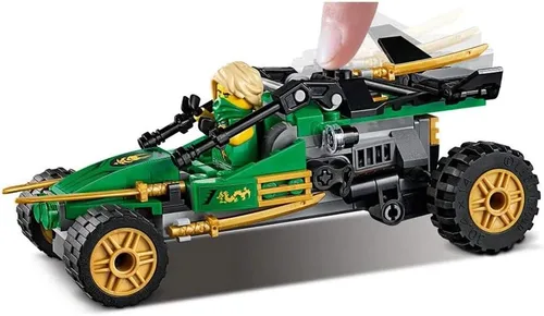 Vista 2 de LEGO NINJAGO Legacy Jungle Raider 71700 Kit de Construcción de Buggy de Juguete (127 Piezas)