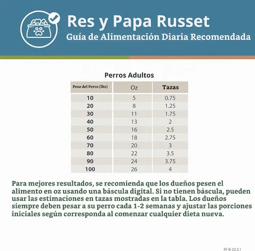 Vista 7 de JustFoodForDogs Mezcla de nutrientes DIY para comida casera para perros, carne de res y papa russet, 4.55 onzas