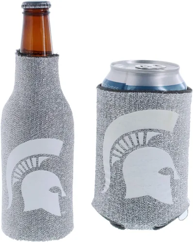 Vista 76 de College Team Color Logo Can & Bottle Holder Insulator Beverage Cooler Set