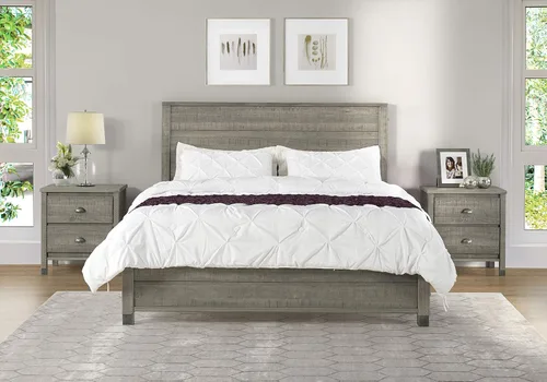 Vista 16 de Camaflexi Cama con plataforma Baja (individual, marrón)