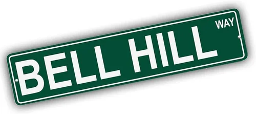 Vista 300 de Ohio Mountains Pick Your Mountain Compatible/repuesto para Acme Hill United States Mountain aluminio metal metal metal estilo letrero de calle