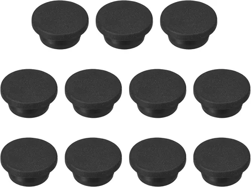 Vista 223 de MECCANIXITY - Tapones de silicona en forma de T (26mm, 1 pulgada de diámetro), color negro