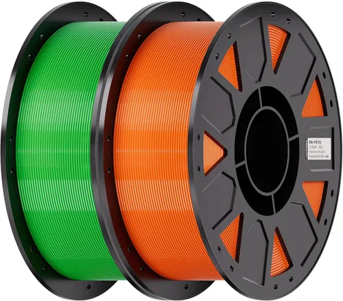 Vista 12 de Creality Ender - Filamento PETG para impresora 3D de 1.75mm 1KG (2.2 libras), alta precisión, alta resistencia, inodoro, mejor flujo, resistente a