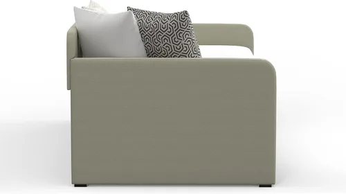 Vista 8 de Glenwillow Home Sofá cama doble Piatta con nido enrollable en color beige