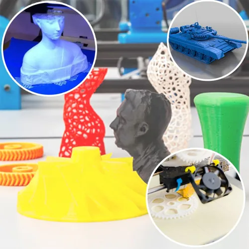 Vista 6 de Filamento de impresora 3D de PLA de 1.75mm, PRILINE - Filamento de impresora 3D de PLA, carrete de 1 kg (2.2 libras) Filamento de impresión 3D