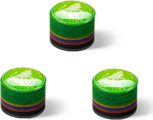 Vista 19 de KONLLEN Puntas de Taco de Piscina 9 Capas Arcoíris para Billar (Durezas SX/SS/S/M/MH/H) (Tamaño 11mm/14mm) Punta de Taco de Piscina con Junta