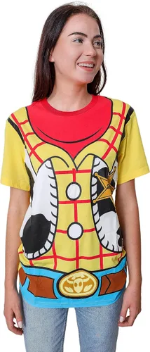 Vista 4 de Toy Story Buzz Lightyear Astronaut Costume Adult T-Shirt