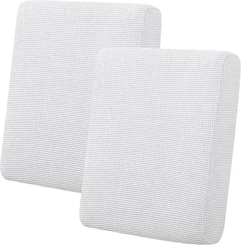 Vista 78 de Easy-Going - Funda de cojín elástica individual para sofá biplaza, sillón, funda de cojín protectora, suave, flexible con parte inferior elástica