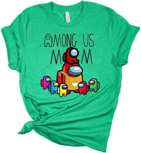 Vista 6 de Among Us Mom Mother's Day Bella - Camiseta para mujer