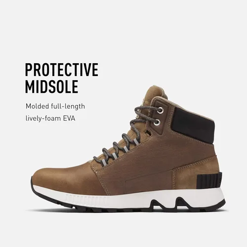 Vista 4 de Sorel Tenis impermeables Mac Hill Mid LTR para hombre, Nieve