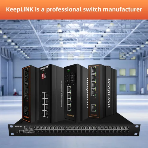 Vista 7 de Interruptor Gigabit industrial de 5 puertos no administrado, interruptor Ethernet Din-Rail, rango de temperatura de funcionamiento IP40 de -30 ° °F