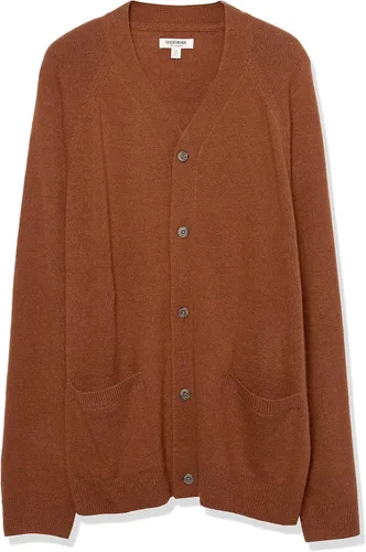 Vista 6 de Tienda Essentials Men's Lambs Wool V-Neck Cardigan Sweater (Previously Goodthreads)